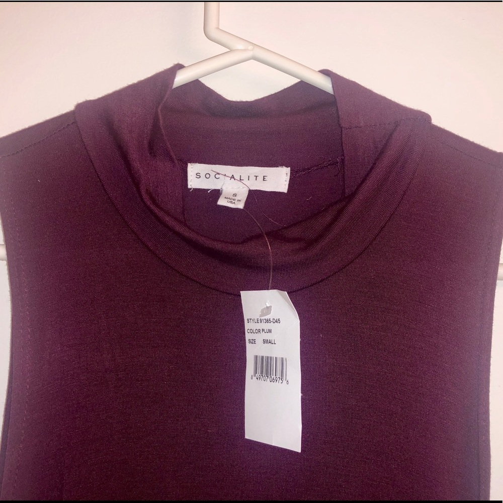 💫plum shift dress - Picture 4 of 4